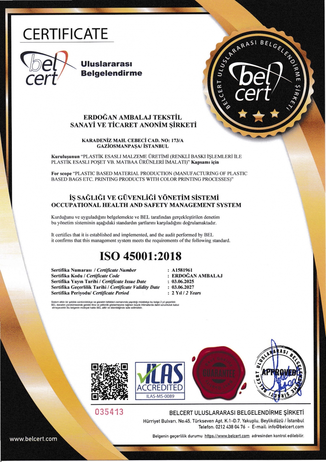 ISO 45001 